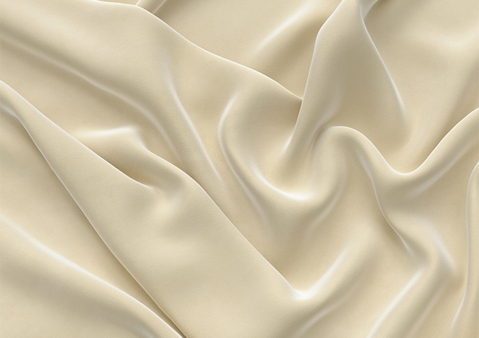 Ultra Luxe Velvet, Cream - Motorised Roman Blind - Image 4